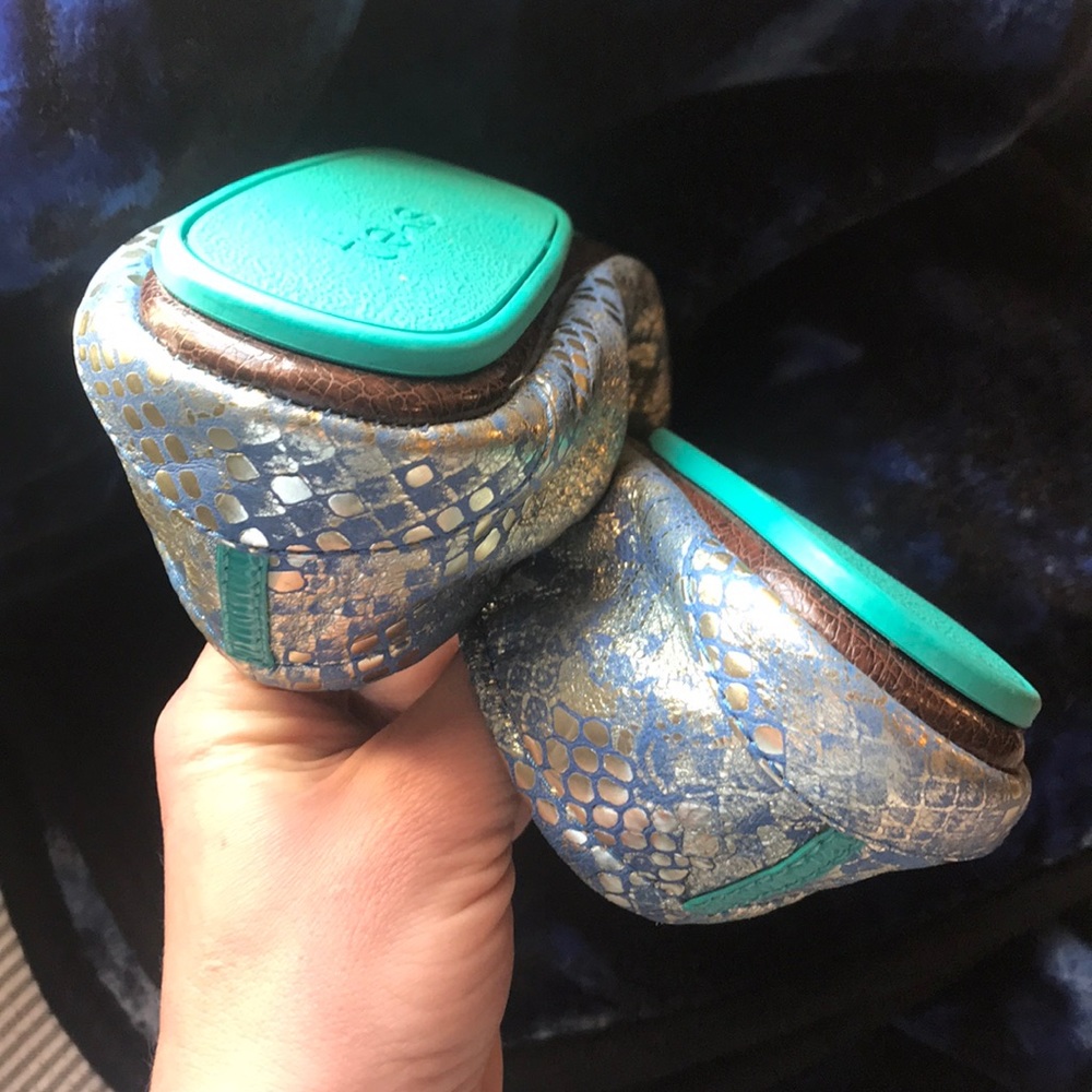Tieks Paradise Blue size 8 - Picture 6 of 6